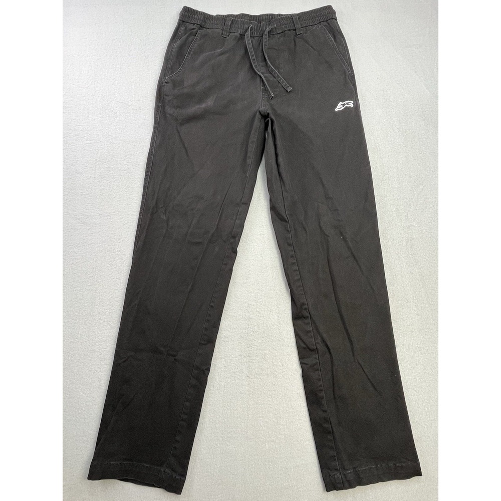 ICECREAM Men's Black Jogger Pants Size M Drawstring Elastic Waist Pockets Logo